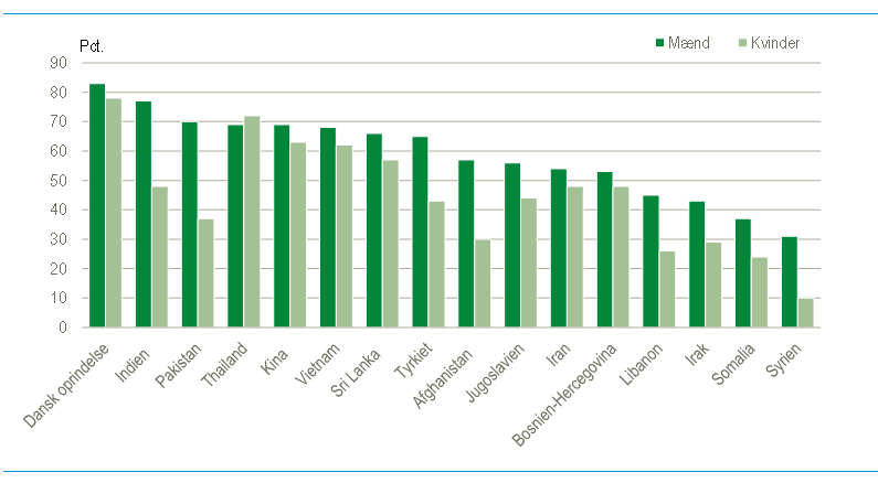 Fakta Om Indvandrere Og Efterkommere I Danmark Danmarks Statistik 