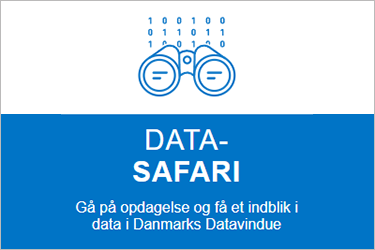 Datasafari - Gå på opdagelse og få et indblik i data i Danmarks Datavindue